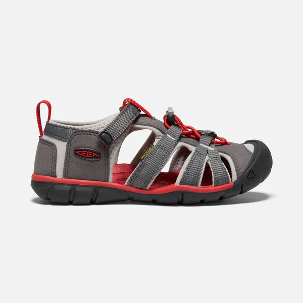 Keen Kids& Seacamp II CNX Sandal - 12 - Magnet, Drizzle