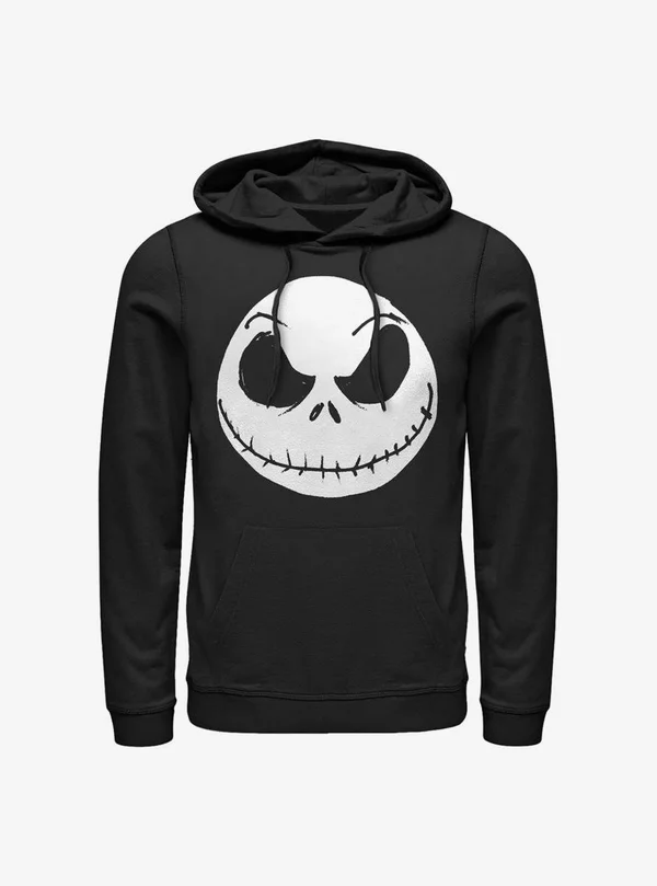 Disney The Nightmare Before Christmas Big Face Jack Hoodie