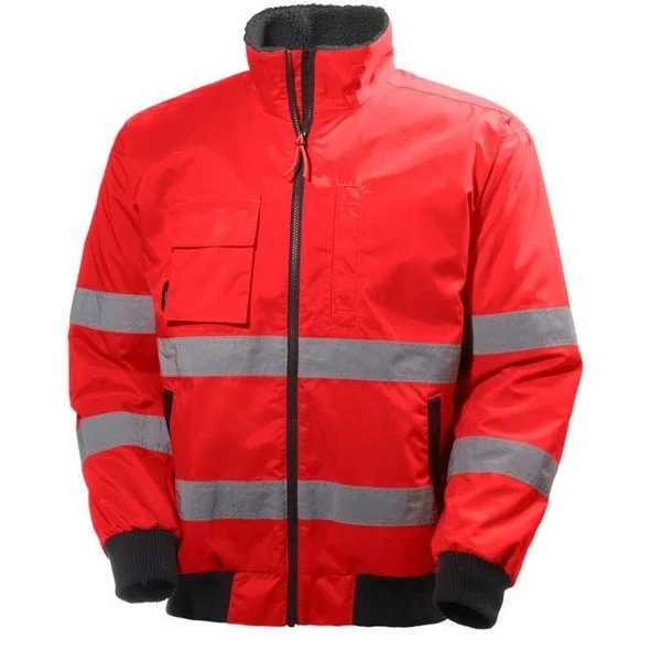 Helly Hansen Alta Hi Vis Pilot Jacket 71371 - Red, 2XL