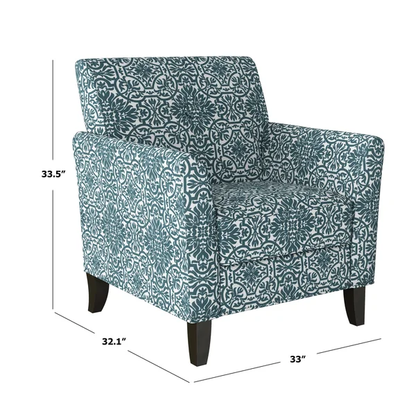 Copper Grove Alex Arm Chair - Caribbean Blue