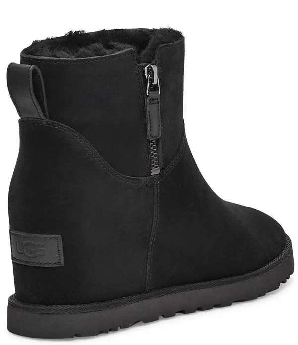 Ugg Women's Classic Femme Zip Mini Ankle Boot - Chestnut, 7.5