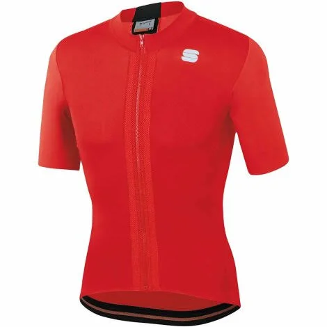 Sportful Strike Short Sleeve Jersey Black White Grey - S