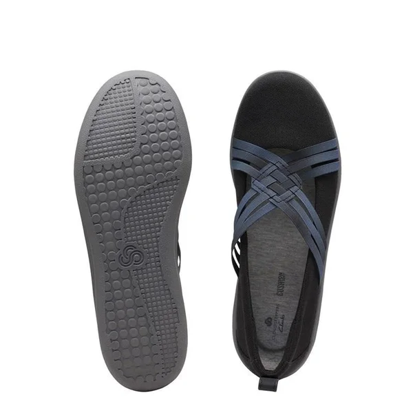 Clarks Sillian Cora Women's Casual Shoe Black, W, 9