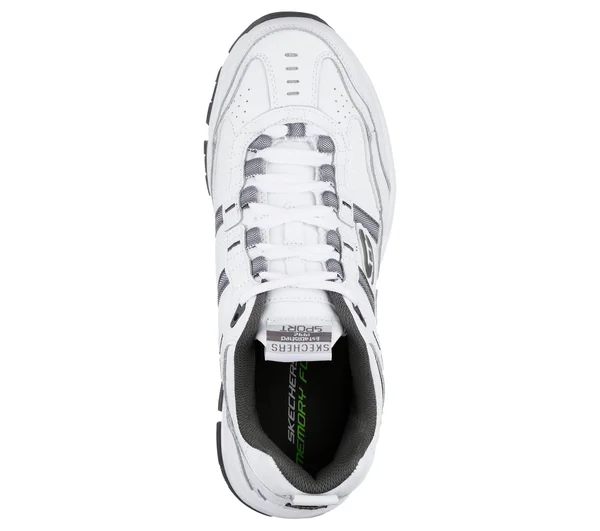 Skechers Men's Vigor 2.0 Serpentine, White/Gray