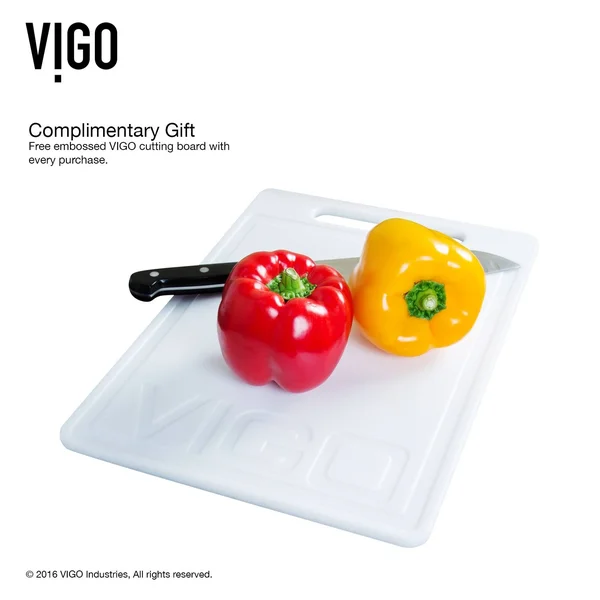 Vigo VG2320CK1 23x22 Undermount Stainless Steel Kitchen Sink - Grid and STRAINER