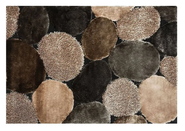 5& x 7& Gray & Beige Area Rug - Vancouver