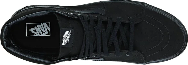 Vans Women's Canvas SK8-Hi Shoes, Black, Size 6.5