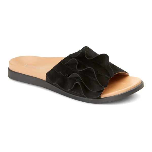 Vionic Roni Women's Slide Sandal, Size: 6, Black