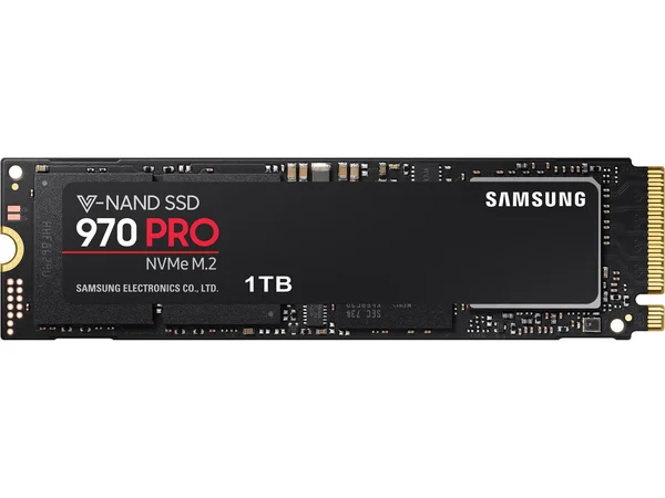 Samsung 970 PRO 1 TB Internal SSD - M.2 2280 - MZ-V7P1T0BW - PCI Express 3.0 x4 (NVMe)
