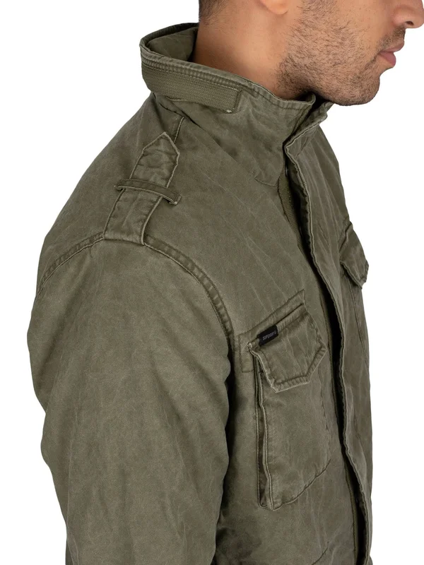 Superdry - M5010351A - Green - M