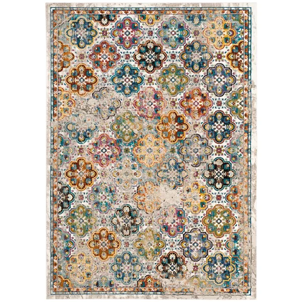 Safavieh Aria ARA161E 6&5x22 x 6&5x22 Square Beige - Multi Area Rug