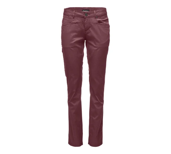 Black Diamond Radha Pants RED, Women Full-length Trousers (Size 4 - Color Wild Rose)