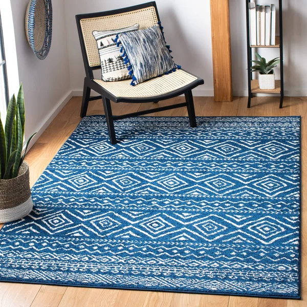 Safavieh Tulum Rug Collection TUL267A - Ivory, Grey - 12& x 18&