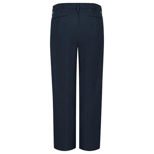 Workrite Pants, 42 In, Dark Navy, Zipper and Button Fp52Mn