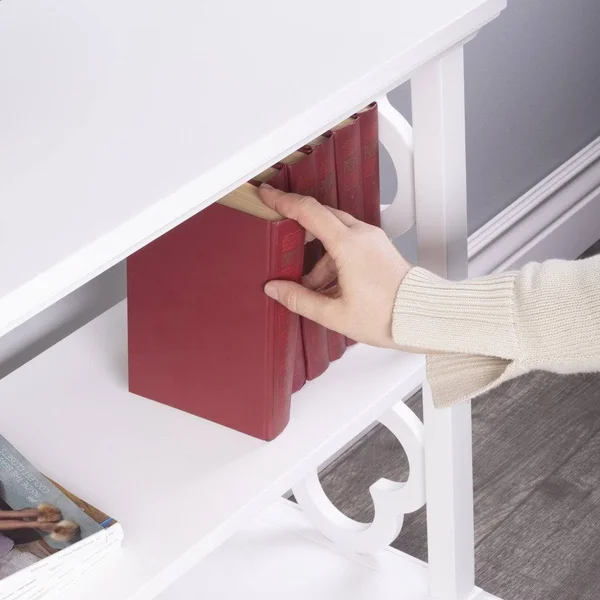 Paloma Cottage White Bookcase (389572)