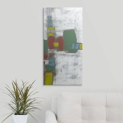 &Building Blocks II& Jennifer Goldberger Painting Print Great Big Canvas Format: Canvas - Size: 30x22 H x 15x22 W x 1.5x22 D
