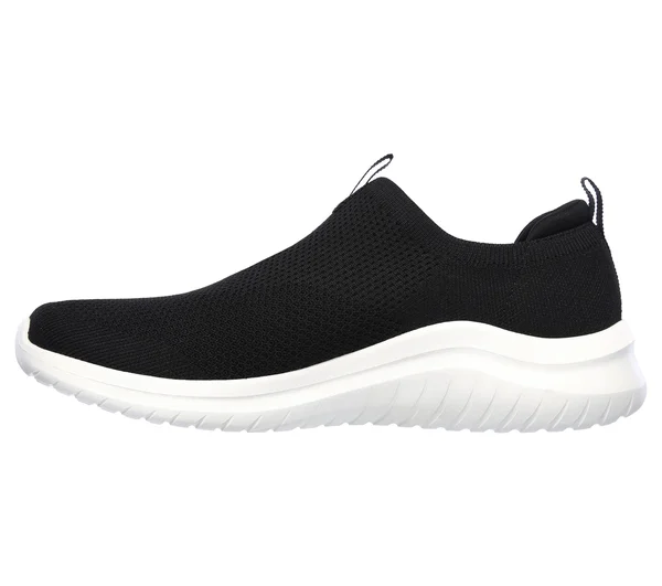 Skechers Men's Ultra Flex 2.0 Kwasi Slip-On, Black/White
