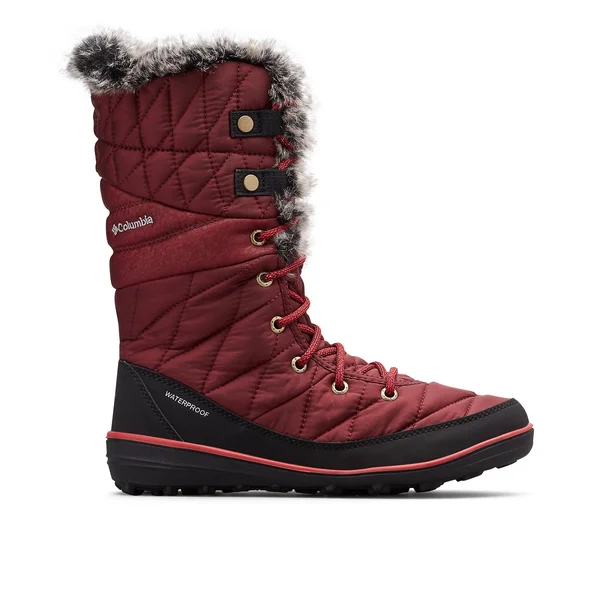 Columbia Heavenly Omni-Heat Boot - Women's Rich Wine/Daredevil - 6.5