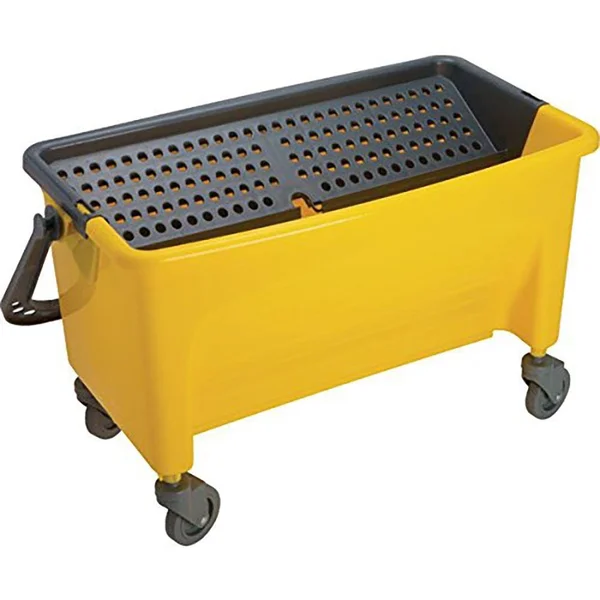 Zwipes 18 gal. Microfiber Mop Bucket - Yellow