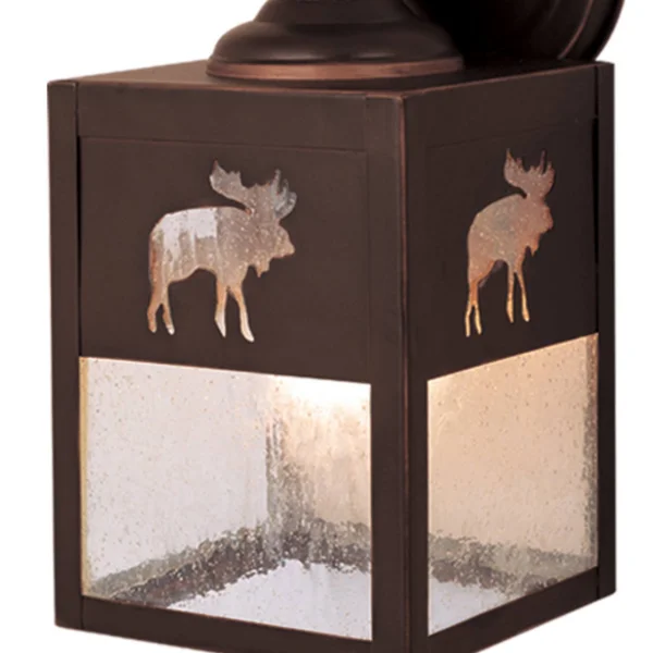 Vaxcel Ow24963bbz Yellowstone 5-Inch Outdoor Wall Light Burnished Bronze
