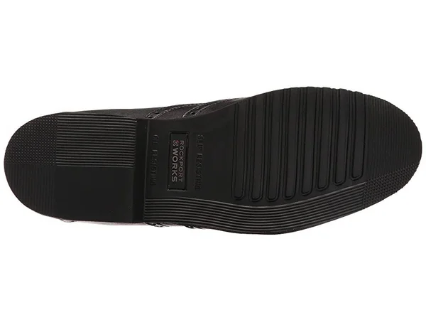Rockport Works Men's Dressports Steel Toe RK6741, Size: 12 M, Black