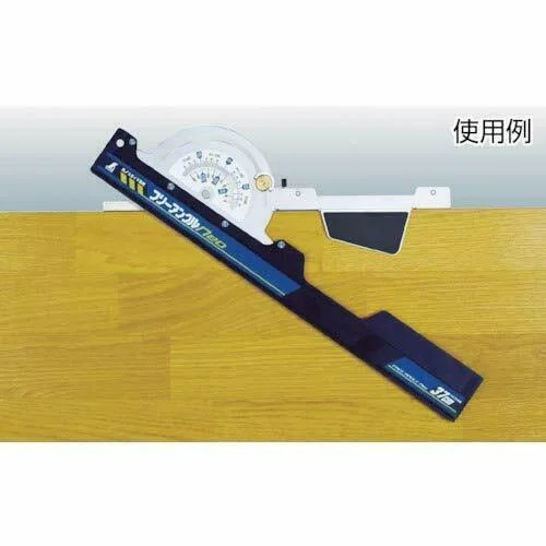 Shinwa Measurement Round Saw Guide Ruler Free Angle Neo 30cm 73160