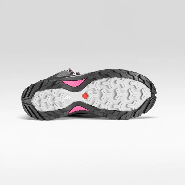 Quechua Women's Mh500 - Waterproof Mid Hiking Boots in Granite, Size 9.5