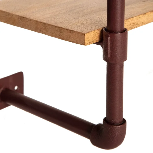 Weston Three Tier Shelf Brown (24x22 L x 24x22 W x 33.5x22 H)