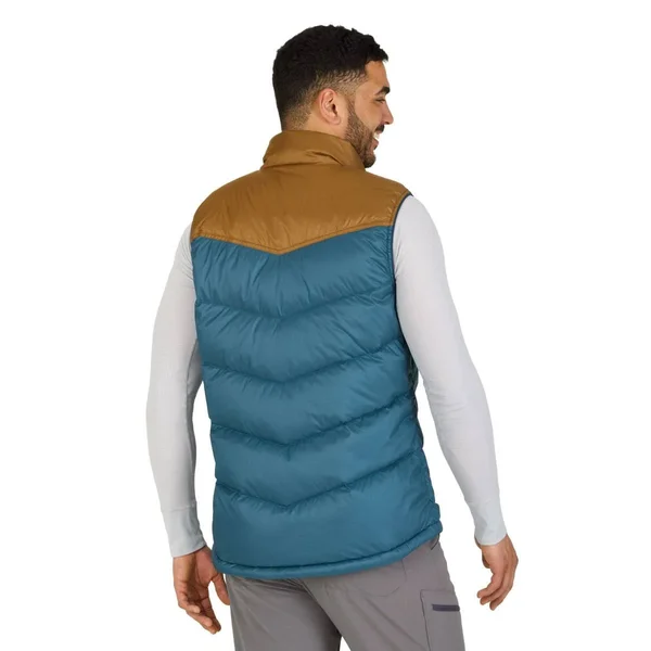 Outdoor Research Men's Transcendent Down Vest Storm, Black S
