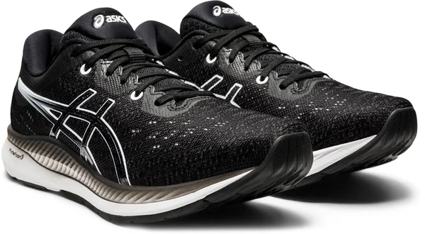 Asics EvoRide Running Shoes Ladies - Size 7, Black/White