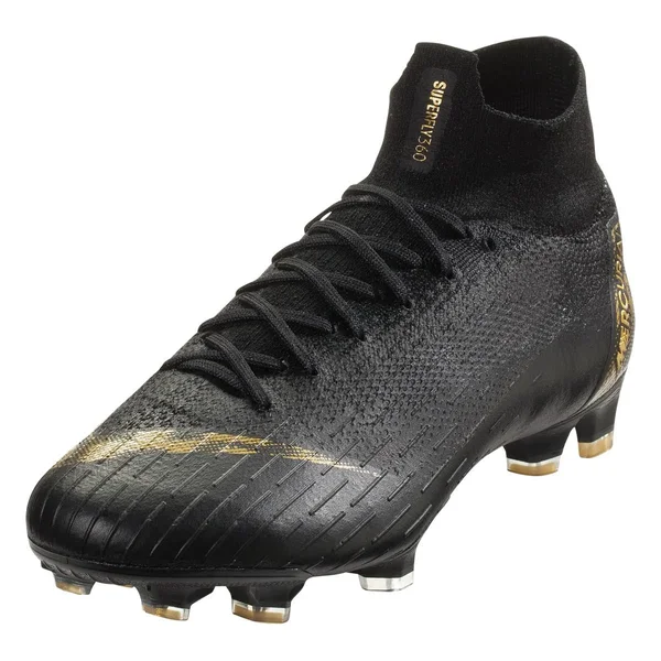 Nike Mercurial Superfly 6 Elite Firm Ground Soccer Shoes - in Black/Gold - Size 8