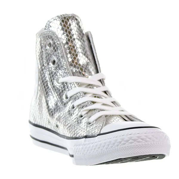 Converse Women's Chuck Taylor All Star Hi Silver/Black/White