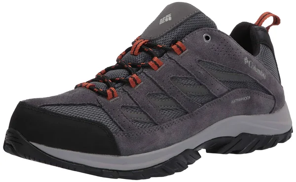 Men's Columbia Crestwood Low Waterproof Hiker - Adult, Size: 10.5 W, Graphite/Dark Adobe