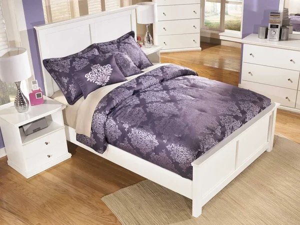 Ashley Bostwick Shoals Full Panel Headboard White