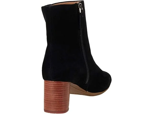 Aerosoles Myla Black Suede, B - Medium, 7