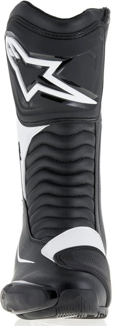 Alpinestars SMX S Motorcycle Boots Black/White 45