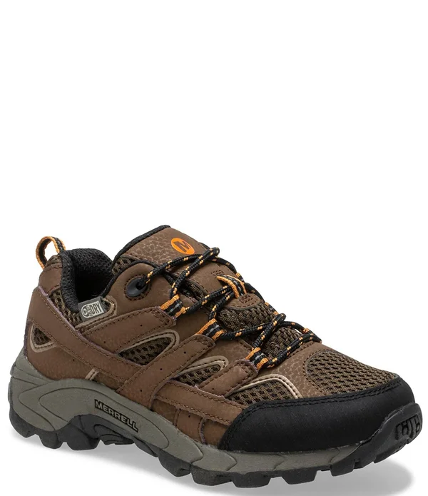 Merrell Moab 2 Low Lace Waterproof Hiker, Kids Unisex, Size: 13.5