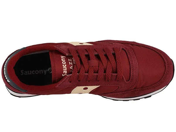 Saucony Originals Jazz Low Pro Maroon/Navy - Men's, Size: 10.5, Red