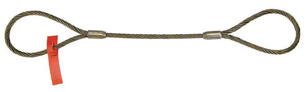 Lift-All 1EEX15 Sling, Wire Rope, 15ft L, Vert Cap 19600 lb