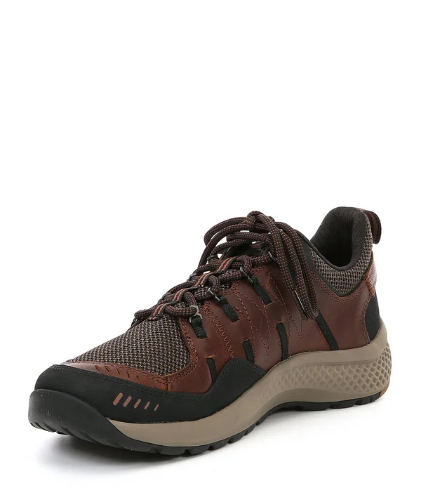 Timberland Flyroam Trail Low Leather/Mesh 8 Men's Dark Brown