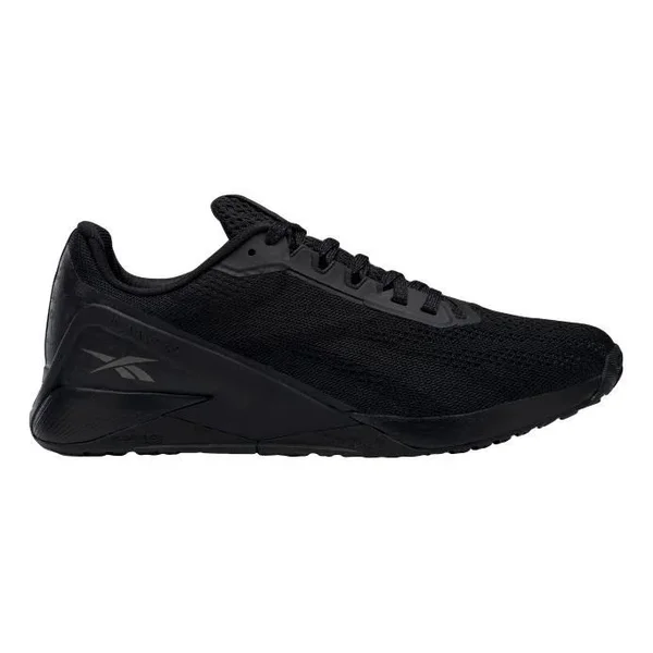 Reebok Men's Nano X1 Training Shoes in Black/True Grey 8/Silver Met. Size 9 - Cross Training, Training Shoes