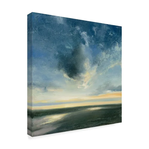 Trademark Fine Art 'Coastal Sunrise' Canvas Art by Julia Purinton - Size: 35 x 35