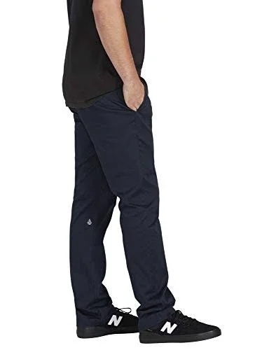 Volcom Frickin Modern Stretch Chino Men's Pants, Dark Navy, Size 29