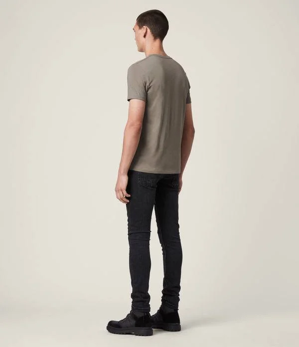 Men's AllSaints Tonic Slim Fit Crewneck T-Shirt, Size X-Small - Grey