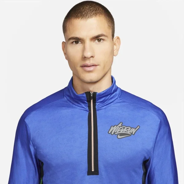 Nike Dri-Fit Element Wild Run Men's 1/2-Zip Graphic Running Top