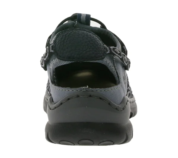 Rieker L32p8-14 Memowina Navy Mmulti Womens Closed Toe Sandals