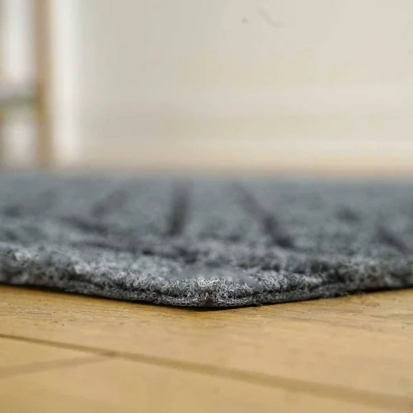 runrug USA Conga Gray Hallway Carpet Rug Runner Length: 11.7m - Width
