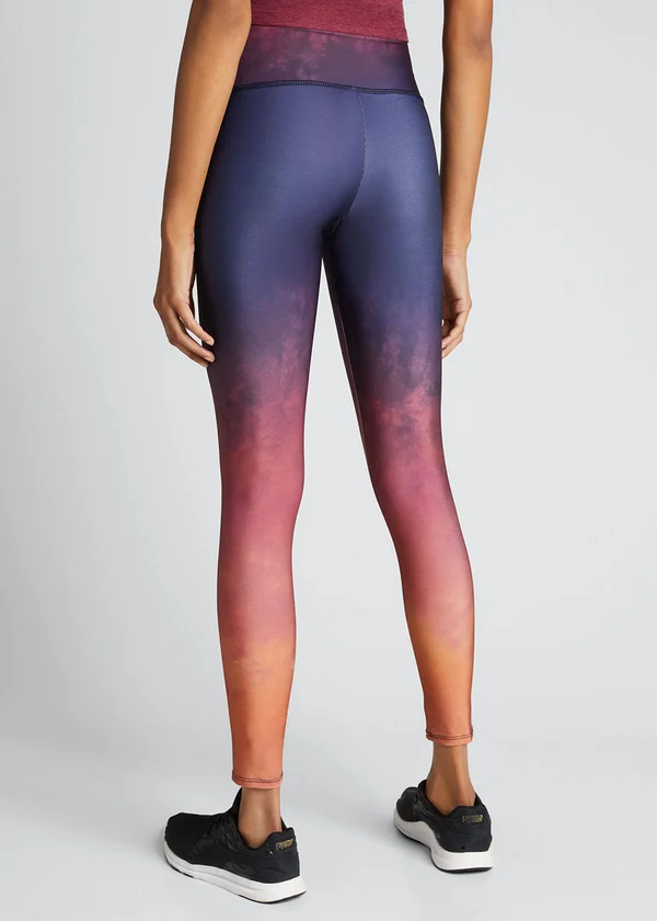 Onzie Graphic High-Rise Midi Legging, Firestone, Women's, Xs