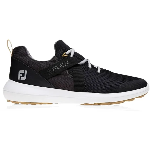 FootJoy Men's Flex Golf Shoes, Black